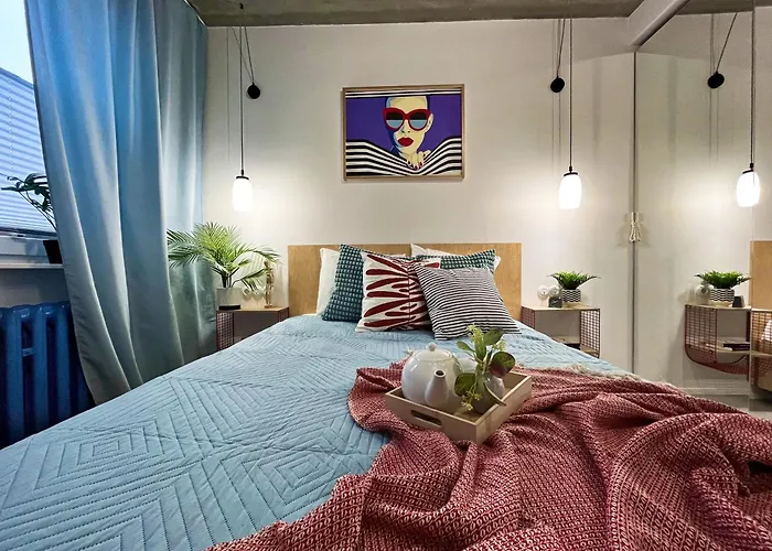 Funky Vibes - Wyszynskiego 55 - Self Check-in 24h - Free Parking Appartamento *