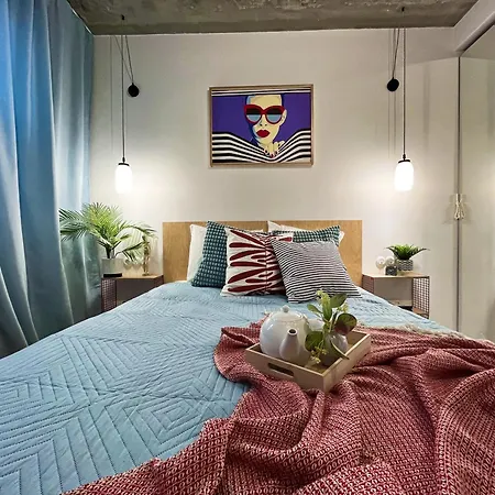 Funky Vibes - Wyszynskiego 55 - Self Check-in 24h - Free Parking Апартаменты *