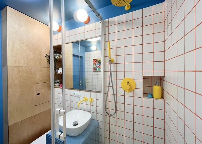 Apartament Funky Vibes - Wyszyńskiego 55 - Self Check-in 24h - Free Parking Wrocław